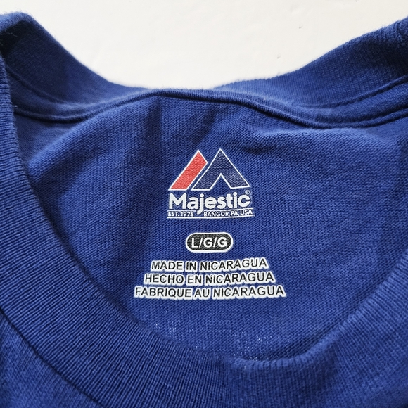 Vintage Buffalo Bills Majestic Mens L 2014 schedule T-shirt EUC - Picture 5 of 10